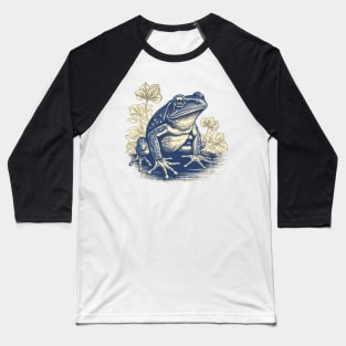 Feeling blue This frog has got your back Baseball T-Shirt